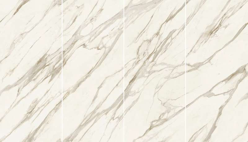 Керамогранит Marvel Meraviglia Calacatta Bernini 120x278 6 mm Lapp. Kit Endless 4pcs (AKF9)