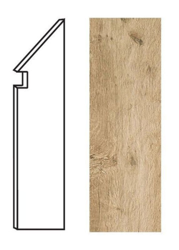 Плинтус Axi Golden Oak Battiscopa Sag. DX (ANMB)