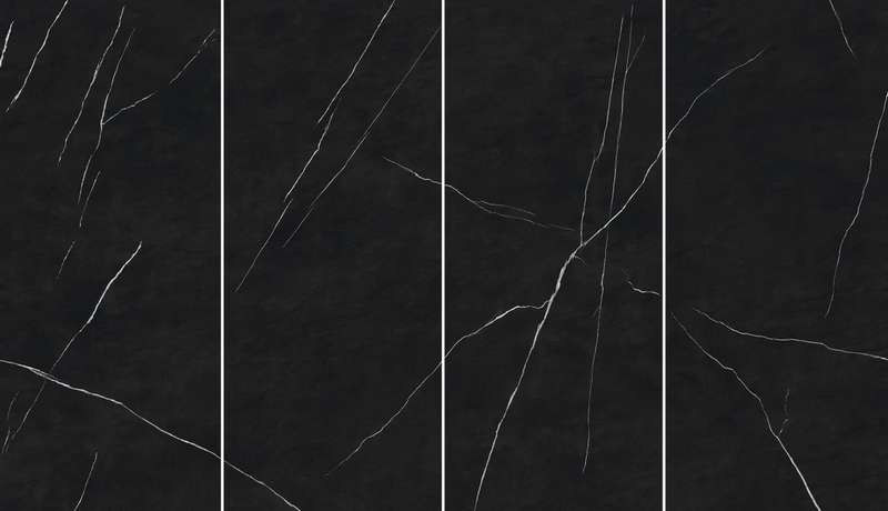 Керамогранит Marvel Meraviglia Black Origin 120x278 6 mm Lapp. Kit Endless 4pcs (AKQW)
