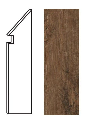 Плинтус Axi Dark Oak Battiscopa Sag. DX (ANMF)