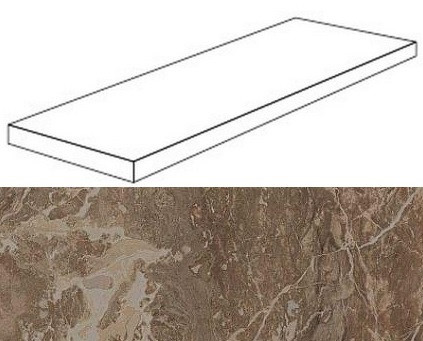 Privilege Moka Scalino Angolare DX 33х120 (620070000924) Керамогранит