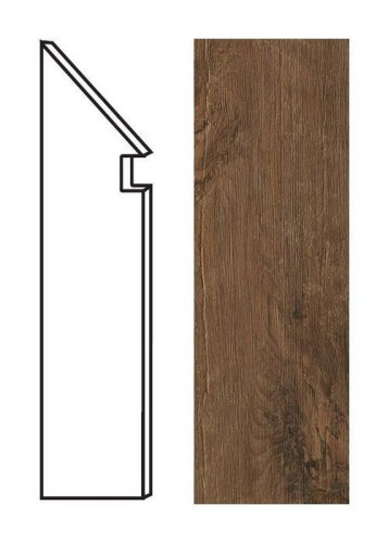 Плинтус Axi Dark Oak Battiscopa Sag. SX (ANMI)