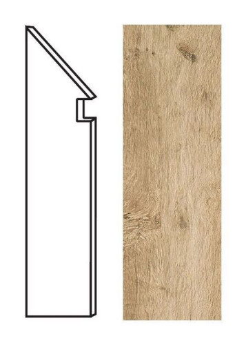 Плинтус Axi Golden Oak Battiscopa Sag. SX (ANMJ)