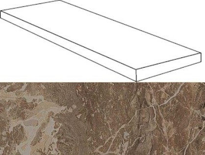 Privilege Moka Scalino Angolare SX 33х120 (620070000928) Керамогранит