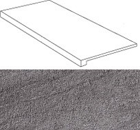 Ступень Brave Grey Scalino 33x60 (A1I1)