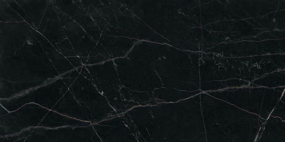 Керамогранит Marvel Black Atlantis 120x240 Lappato (AO3R)