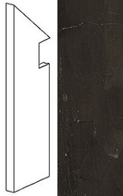 Плинтус Marvel Absolute Brown Battiscopa Sag.Sx (AFB1) 7.2x30
