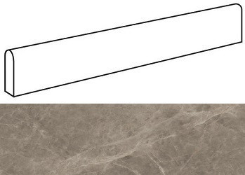 Плинтус Marvel Gris Supreme Battiscopa Lapp. (AFBA) 7.2x60