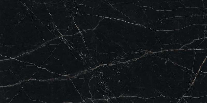 Керамогранит Marvel Black Atlantis 75x150 Lappato (A7FV)