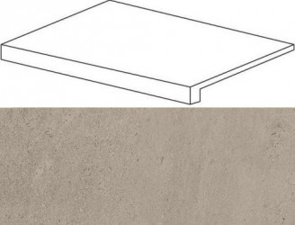 Ступень Wise Silve Grey Scalino Frontale 33x60 Lap (620070001111)