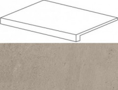 Ступень Wise Silve Grey Scalino Frontale 33x60 Lap (620070001111)