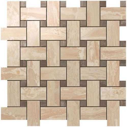 S.M. Woodstone Champagne Twist Mosaic (600110000070) Керамическая плитка