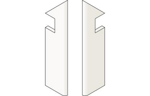 Плинтус Marvel Grey Cloud Battiscopa Sag. Dx Lappato (AGGY)