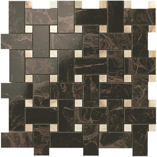 S.M. Frappuccino Dark Twist Mosaic (600110000071) Керамическая плитка