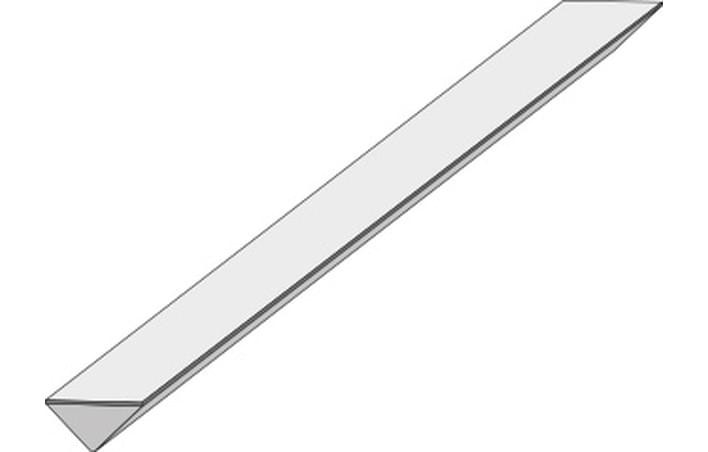 Спецэлемент Log 3D Pleat Deep Oak Corner 50