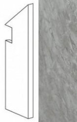 Плинтус Marvel Bardiglio Grey Battiscopa Sag. DX (ATEQ)