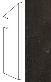 Плинтус Marvel Absolute Brown Battiscopa Sag.dx (AFBW) 7.2x30
