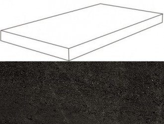 Ступень Wise Dark Scalino Angolare DX 33x60 Lap (620070001123)