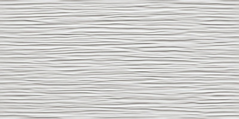 Плитка 3D Wave White Glossy 40x80 (8DWG)