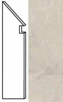 Плинтус Boost White Battiscopa Sag.SX (AMI5)