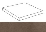 Ступень Dwell Brown Leather Scalino Angolare DX (A1LC)