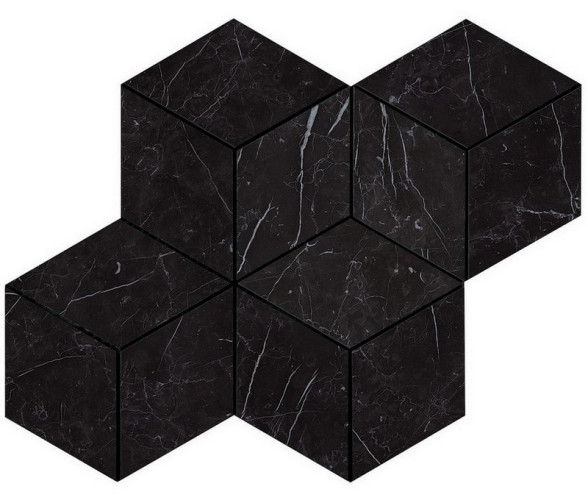 Мозаика Marvel Nero Marquina Mosaico Esag. Lapp. (AS2K)