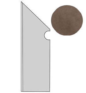 Плинтус Dwell Brown Leather Battiscopa Sag. SX (A1LI)