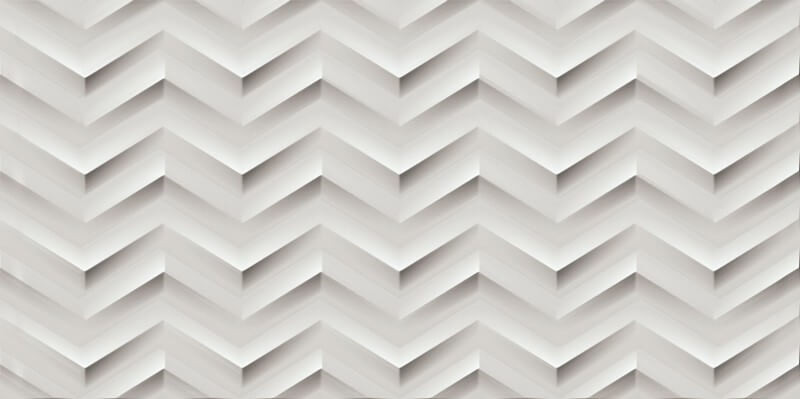 Плитка 3D White Chev 30.5x56 Matt (600010002192)