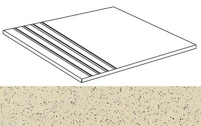 Bianco Lasa Gradino 30x30 Matt (3YGP) Керамогранит