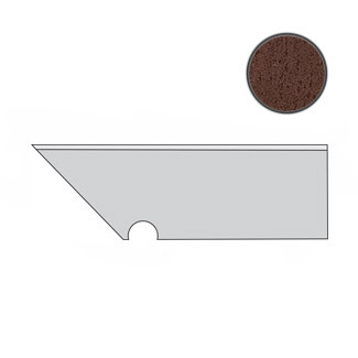 Плинтус Blaze Corten Battiscopa Sag.Sx (A0IX)