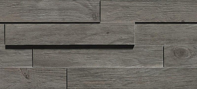 Мозаика Axi Grey Timber Brick 3D (AMWD)