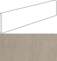 Плинтус Wise Silver Grey Battiscopa 7.2x60 Lap (610130002159)