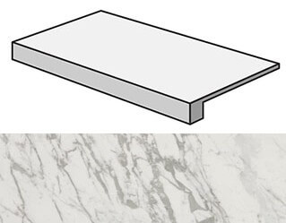 Ступень Marvel Statuario Select Scalino 33x60 (ADXH)