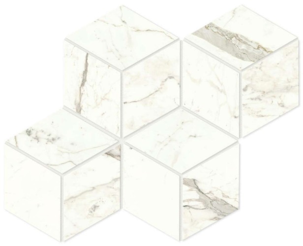 Мозаика Marvel Calacatta Prestigio Mos. Esagono Matt (A418)