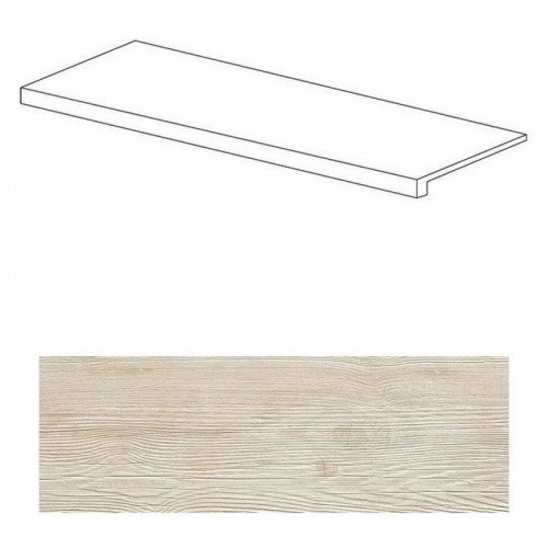 Ступень Axi White Pine Scalino 22.5x90 (ANLO)