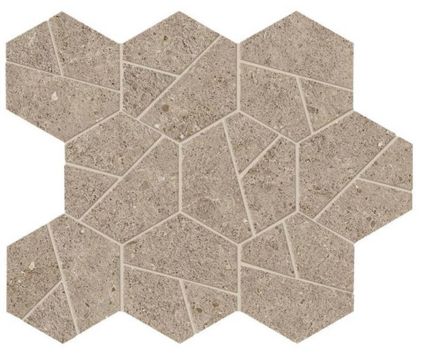 Мозаика Boost Stone Clay Mosaico Hex (A7CW)