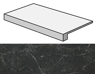 Ступень Marvel Noir St.Laurent Scalino 33x60 (ADXM)