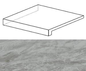 Ступень Marvel Bardiglio Grey Scalino Ang. SX (ATEA)