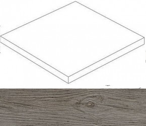 Nash Gray Wood Scalino Angolare 33 DX (AN21) Керамогранит