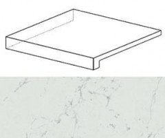 Ступень Marvel Carrara Pure Scalino Ang. SX (ATEC)