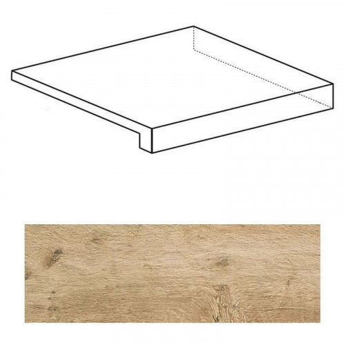 Ступень Axi Golden Oak Scalino Angolare DX (ANLW)