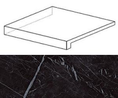 Ступень Marvel Nero Marquina Scalino Ang. SX (ATED)